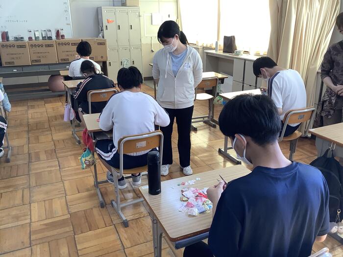 ベルマーク作業