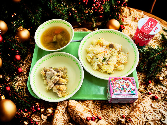 給食室からのプレゼント🎁