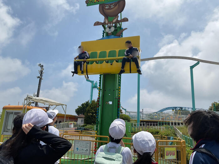 中学部３年生校外学習 生駒山頂遊園地へレッツゴー♪