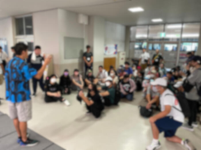 高2宿泊学習「出発式」