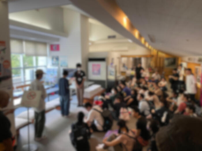 高2宿泊学習「入所式①」