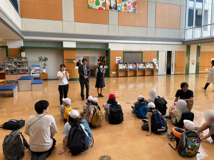 小5宿泊学習 退所式→学校へ。