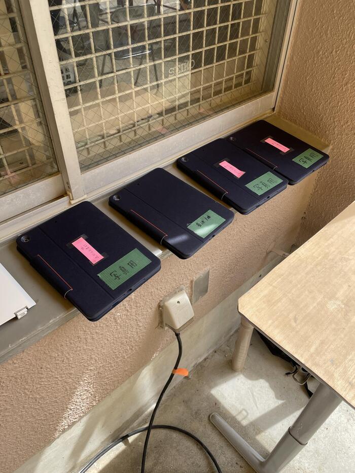 運動会でもiPadが大活躍！②