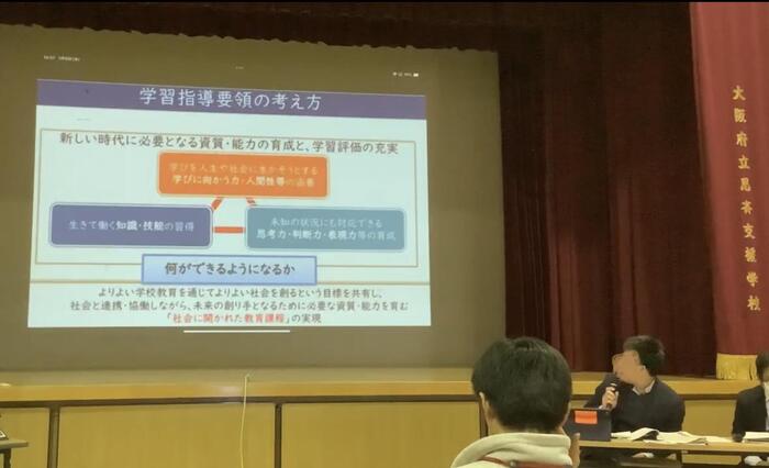 学習評価に係る研修を行いました。