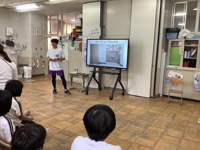 明日の避難訓練に向けて！