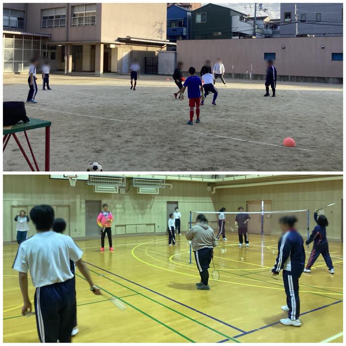 クラブ活動🏸⚽️（11/13記事）