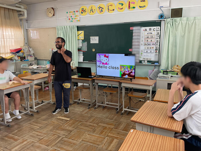 中学部〜英語の先生が来た！〜
