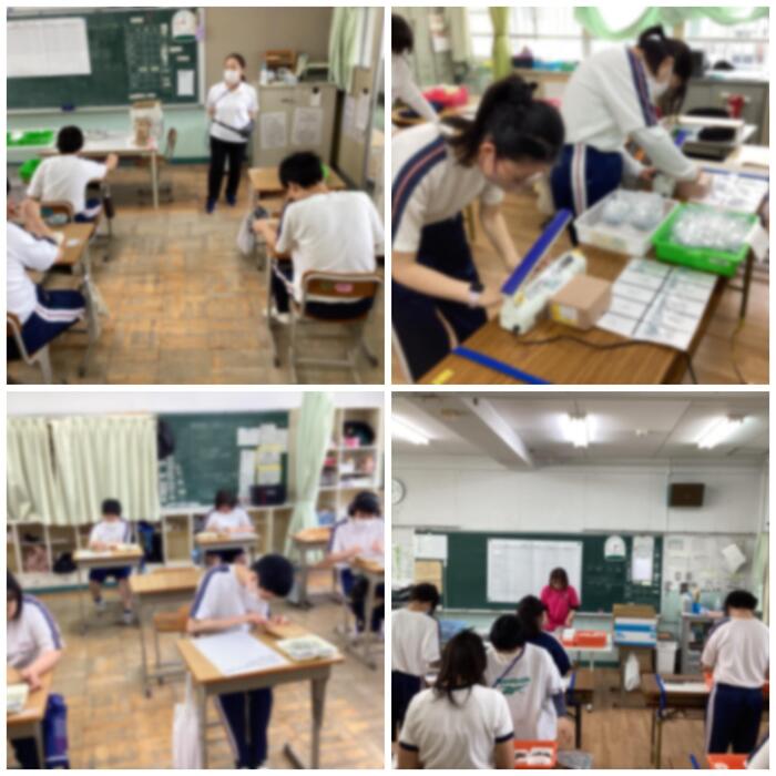 校内実習③