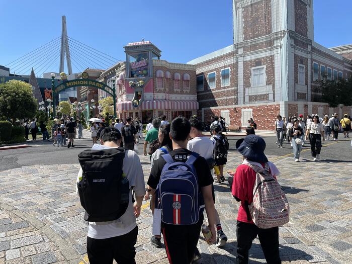 高3修学旅行「🎡USJに着きましたよー」