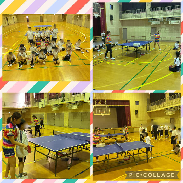 トップアスリートふれあい事業🏓