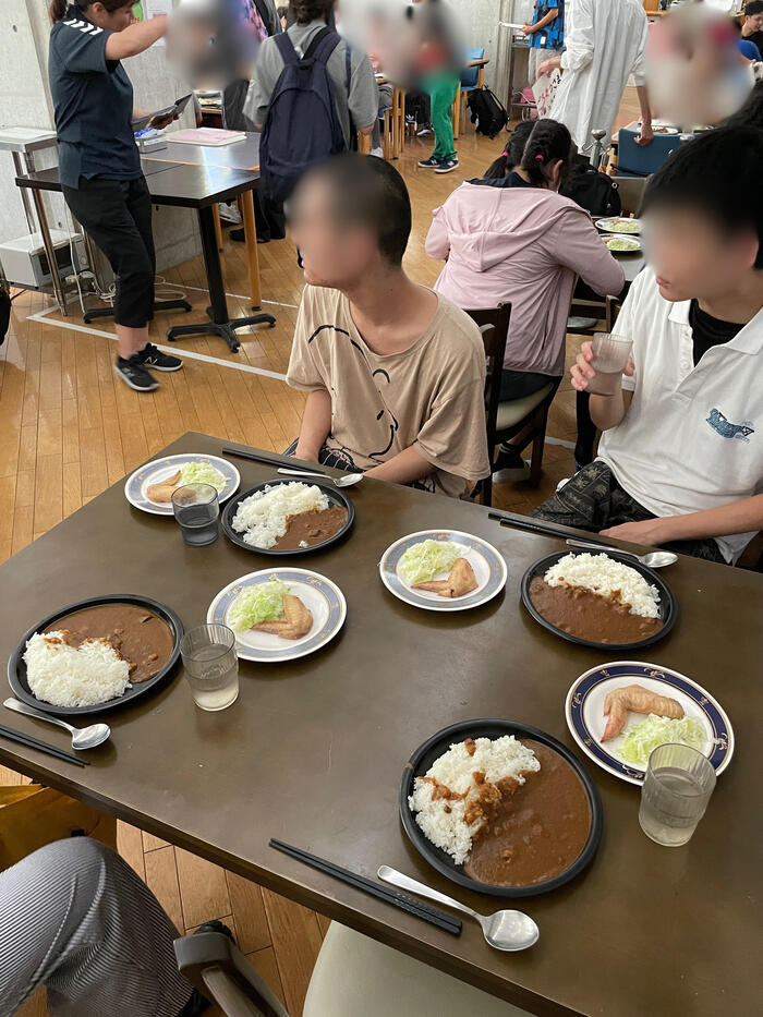 高2宿泊学習「いただきます！」