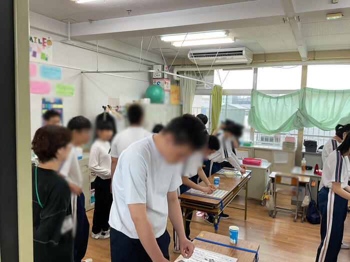 つながる学び🌸〜高等部校内実習見学〜
