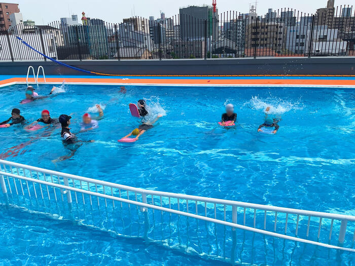 みんなでチャレンジ！！プール活動🏊