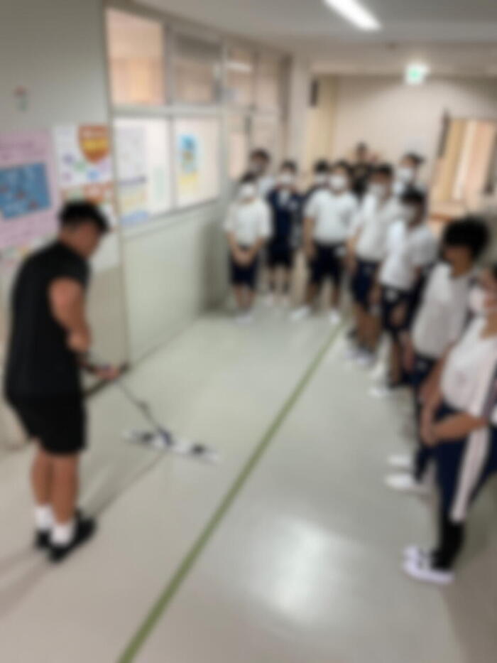 プロの技術。