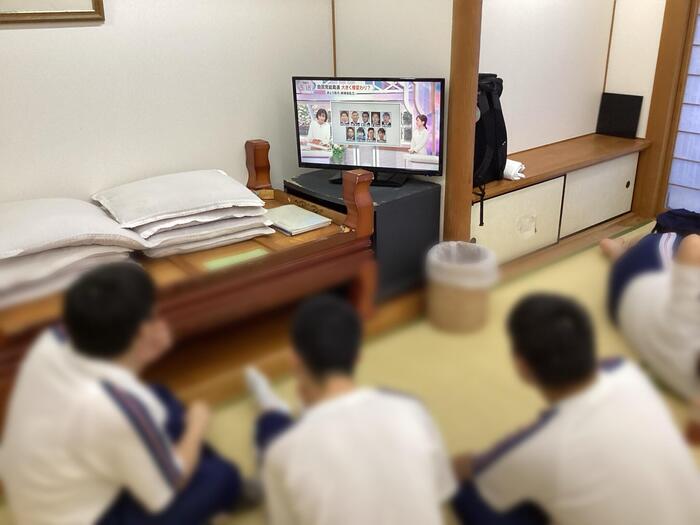 高2宿泊学習「リラックスタイム」