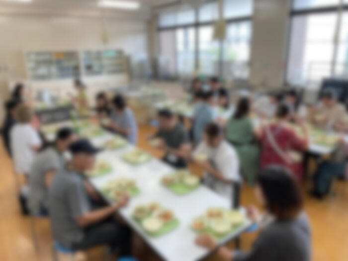 給食試食会③