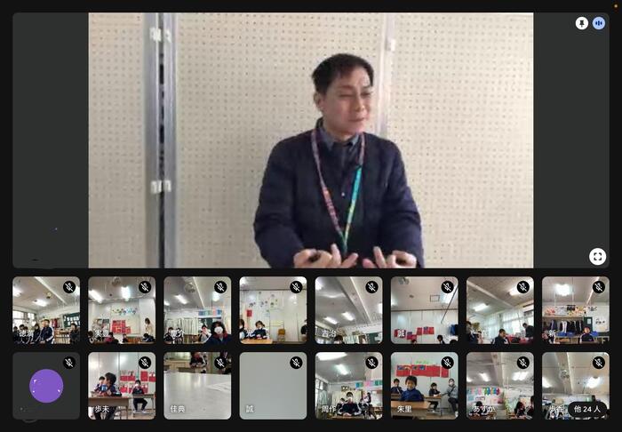 全校集会ってこんな感じです