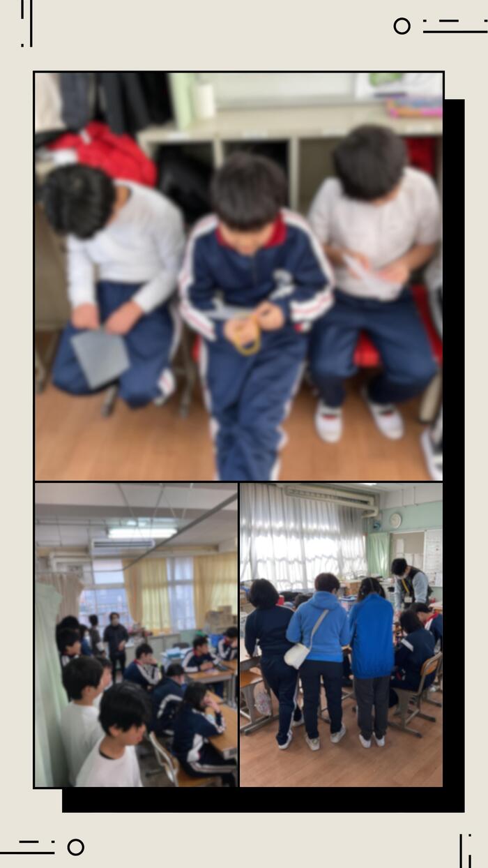 【小６】中学部見学