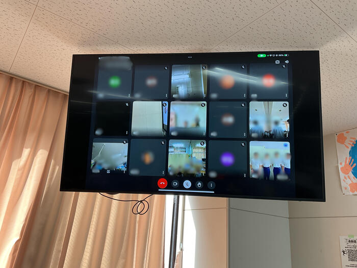 繋がる、広がる、オンライン全校集会！