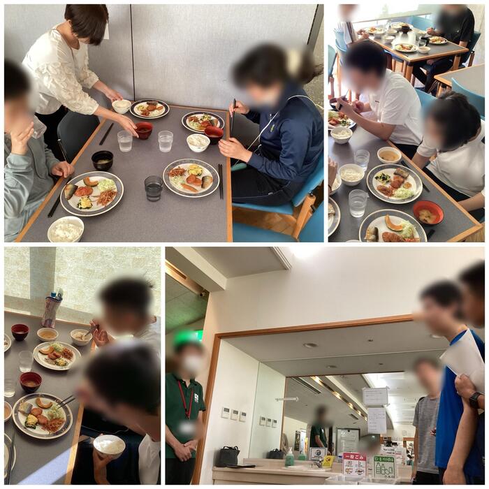 (高2宿泊)いただきます！