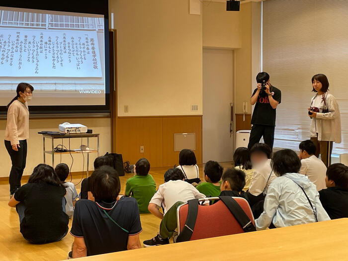 小5宿泊学習 宿泊先でも校歌熱唱⁉️