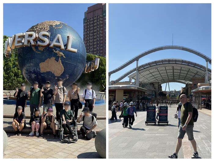 高3修学旅行「🎡USJに着きましたよー」