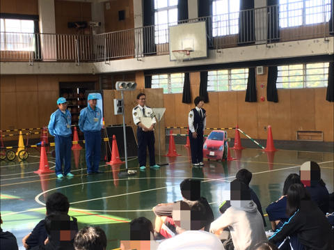 【生活指導部】交通安全教室