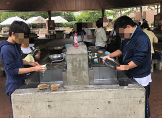 中学部 宿泊学習 in 浜寺公園②