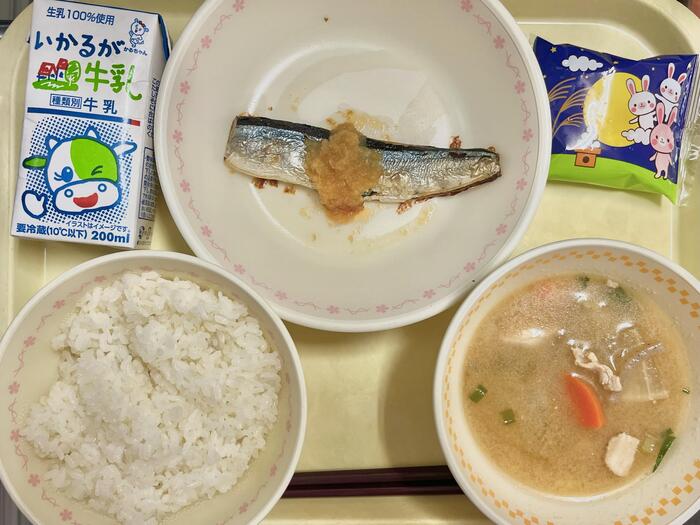 【給食】おつきみ献立