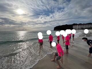 小学部修学旅行 白良浜海岸
