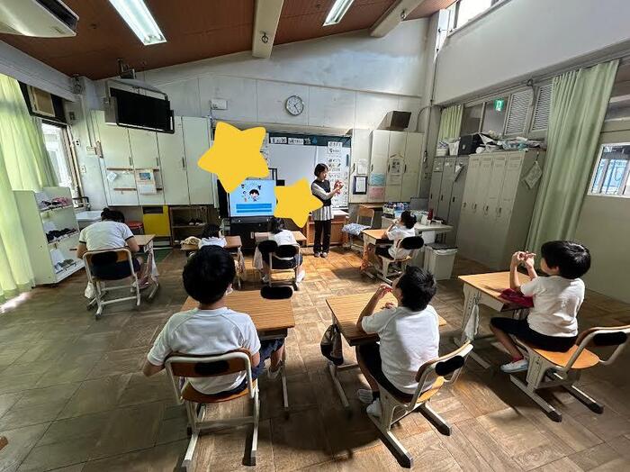 【小学部】歯磨き指導