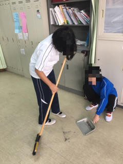 中学部 清掃活動！