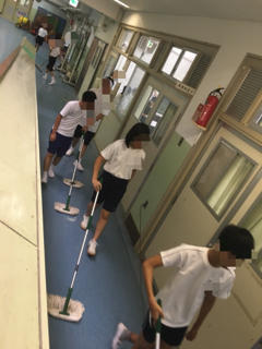 中学部 清掃活動