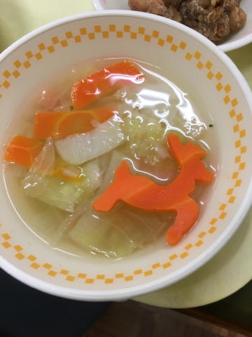 給食「クリスマスメニュー」