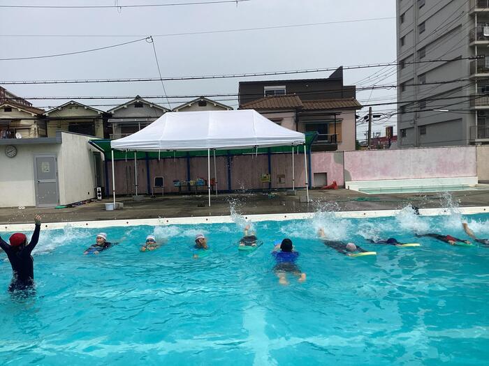 高等部2年 水泳授業