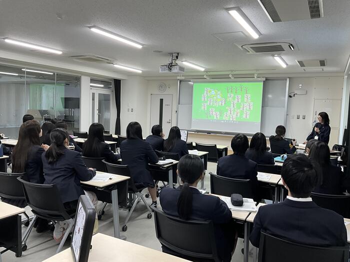 大阪府立桜和高等学校 出前授業