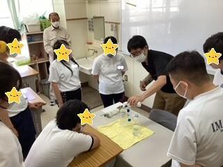 高等部2年 清掃出前授業