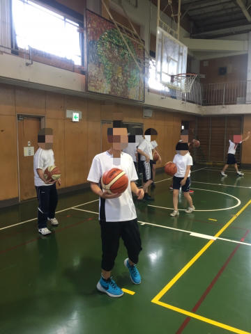 【バスケットボール部】練習の様子