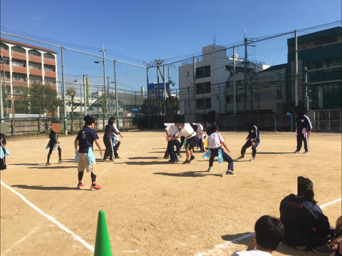 高等部「フラッグフットボール」