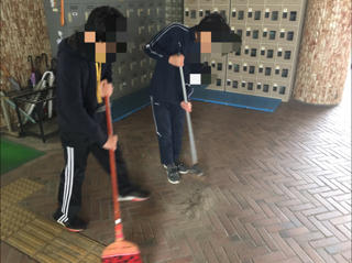 高等部 職業「清掃活動」