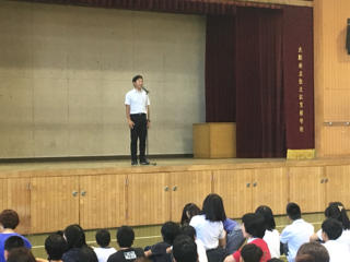 2学期スタート 「始業式」