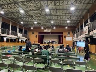 小学部 学習発表会舞台練習