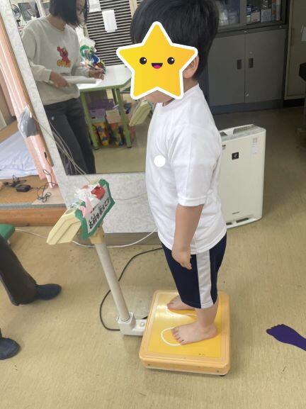 発育測定をしました！