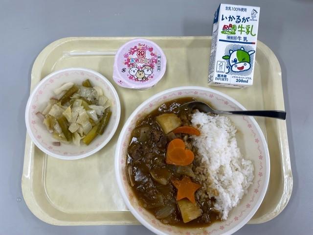 給食スタート ~入学・進級~