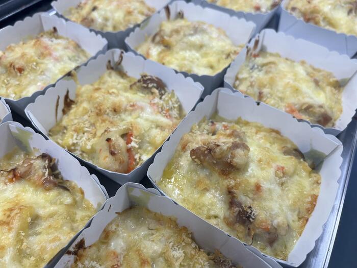【給食】手作りグラタン