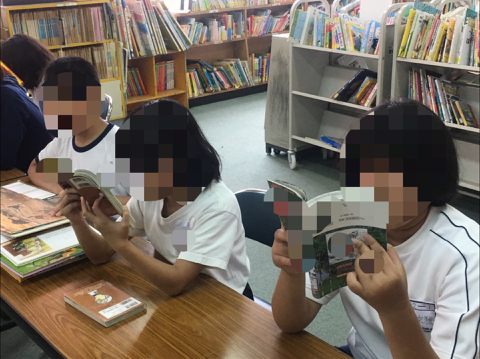 中学部 図書の時間!
