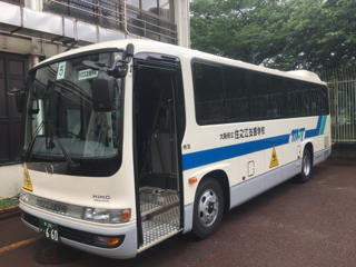 通学バス５号車がリニューアル！