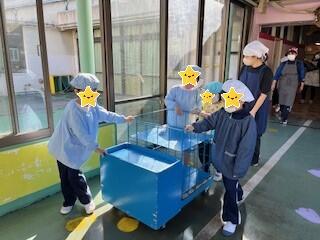 小学部 給食当番