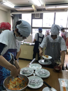 高等部 調理実習