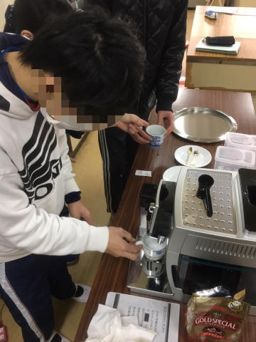 高等部 職業「喫茶店プレオープン」